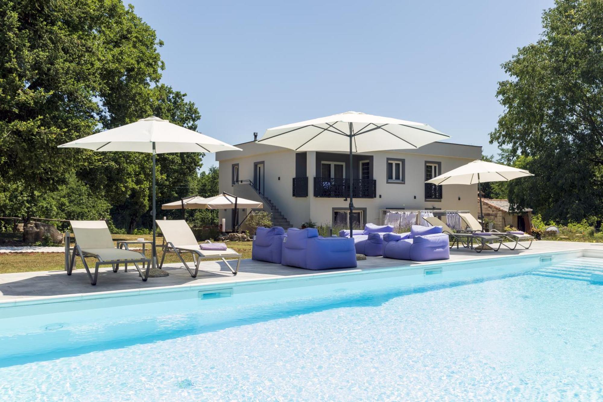 Luxury Villa Cetiri Hrasta Pićan Exterior foto